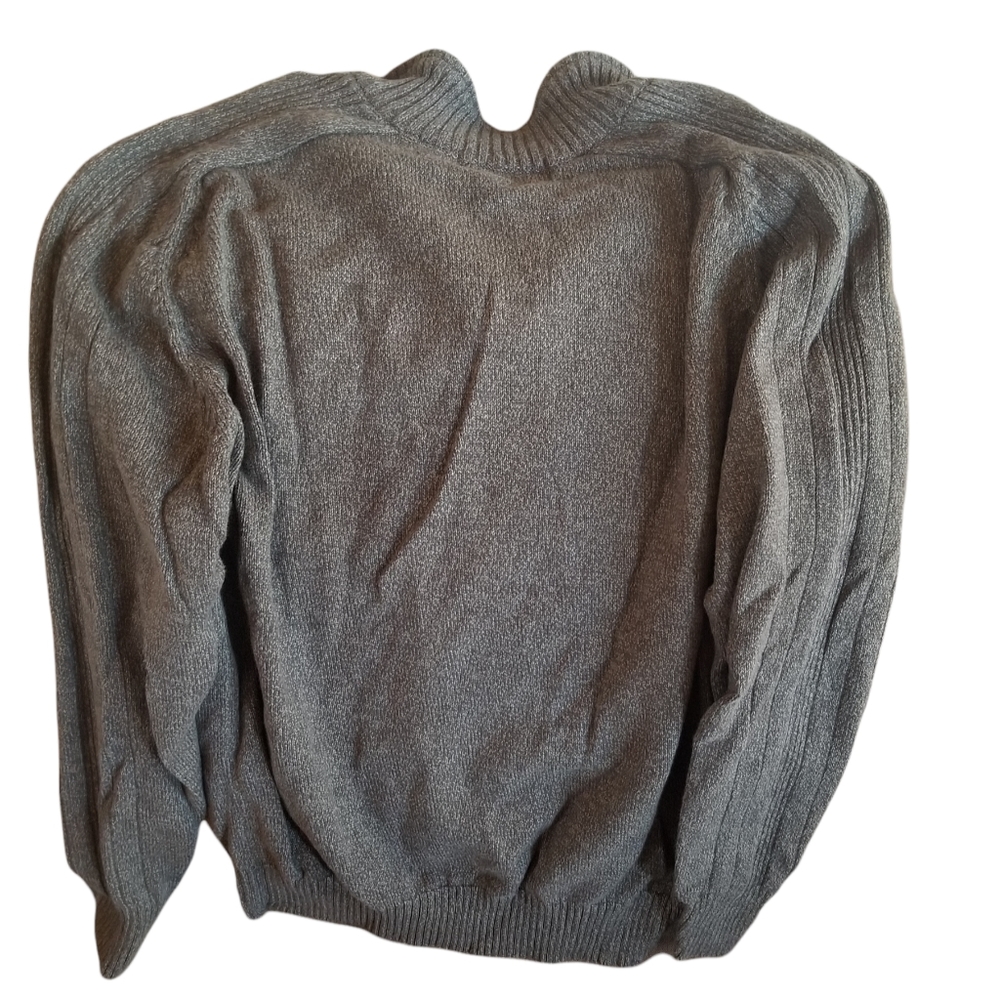 Men's Oscar De La Renta Quarter Zip Up Sweater - Picture 2 of 3